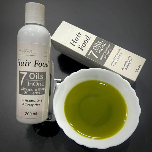 Original Havelyn Hair Food Oil - Mixture of 7 Organic Herbal Oils Most Demanding Oil In Pakistan